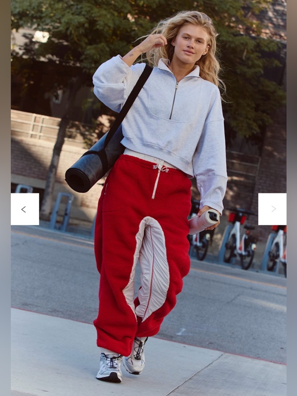 FP Movement by Free People Sundown Fleece Pants 🔥Size L - Picture 1 of 5